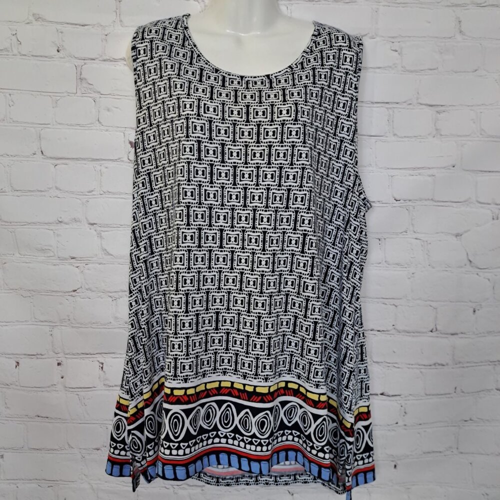 Kim Rogers Curvy Soft Comfy Tank Top Size 1X